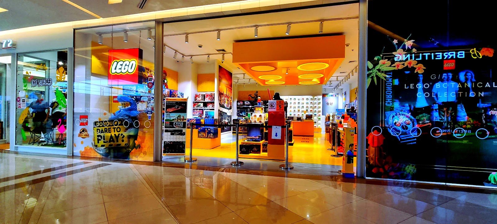 Storefront of the LEGO Certified Store in Siam Paragon