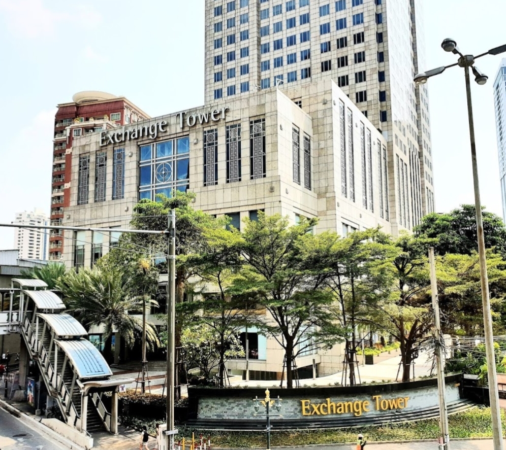 Exchange Tower office building on Sukhumvit Road in the Asok area