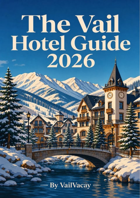 Cover of The Vail Hotel Guide 2026 by VailVacay