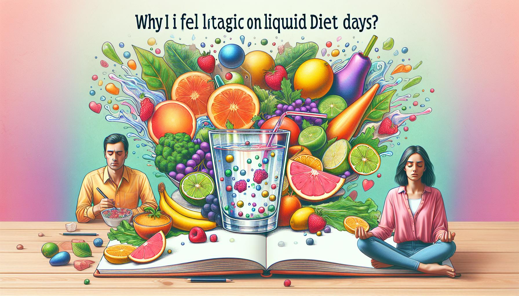 Why I'm Liquid Diet Days Do I Have No Energy